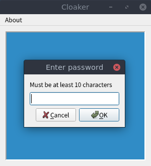 ファイルを暗号化してパスワード保護できるシンプルなアプリCloakerの使い方のサムネイル